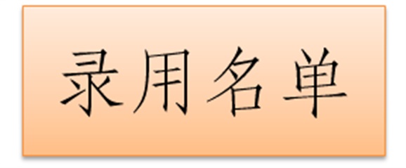 2019屆廣汽菲亞特克萊斯勒汽車有限公司錄用名單